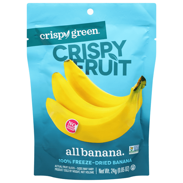 Crispy Green 100% Freeze-Dried Banana