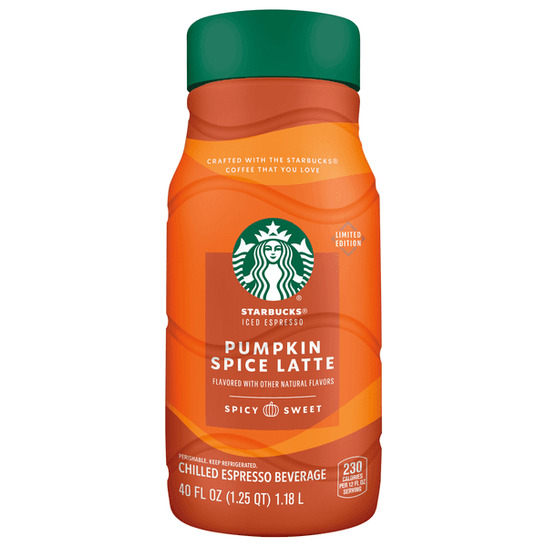 Starbucks Iced Expresso Classics Pumpkin Spice Latte