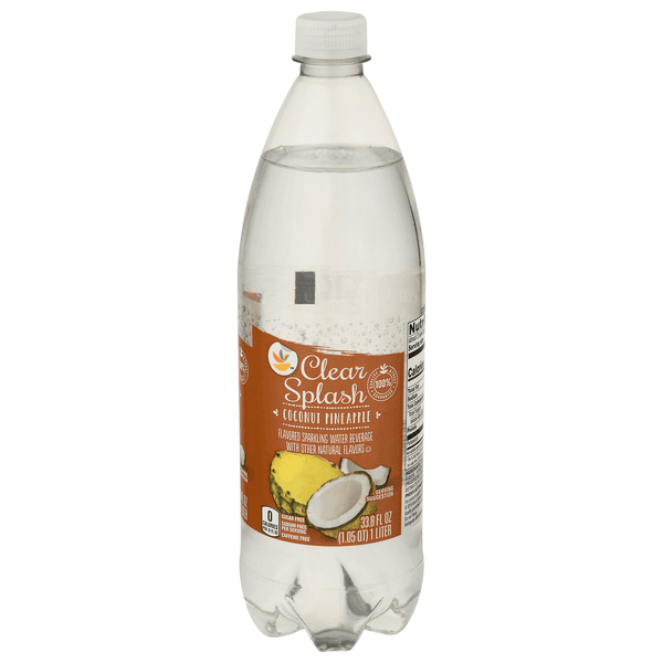 Stop & Shop Clear Splash Sparkling Water Coconut Pineapple