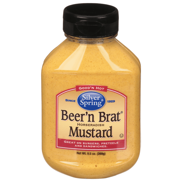 Silver Spring Mustard Beer N Brat Horseradish