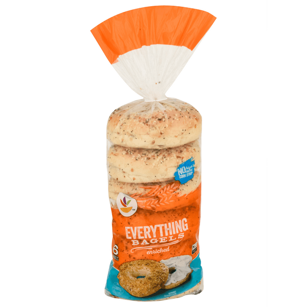 Stop & Shop Everything Pre-Sliced Bagels