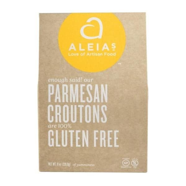 Aleia'S Parmesan Croutons Gluten Free