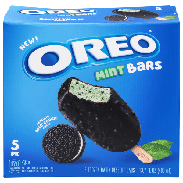 Oreo  Dairy Dessert Bars Mint