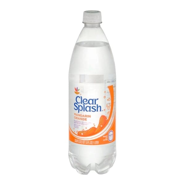 Clear Splash Sparkling Water Beverage Mandarin Orange