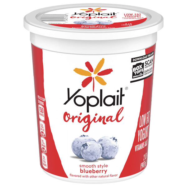 Yoplait Original Low Fat Blueberry Yogurt