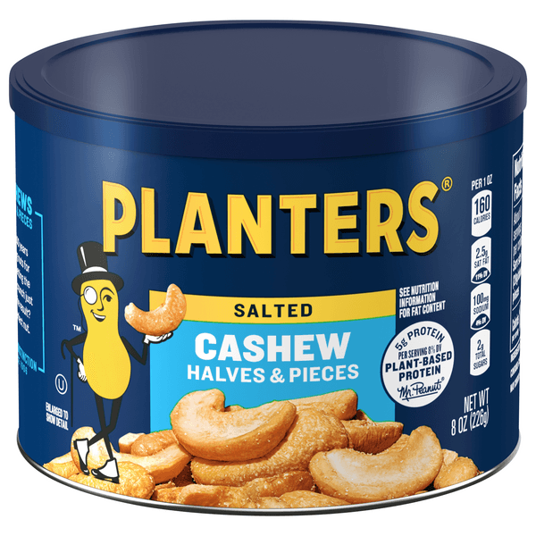 Is it Mustard Free? Planters Cashews Halves &