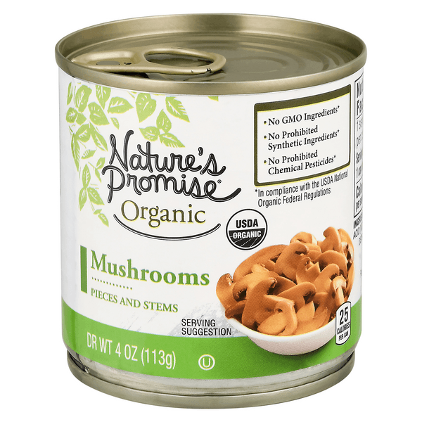 Nature'S Promise Organic Mushroom Pieces & Stem