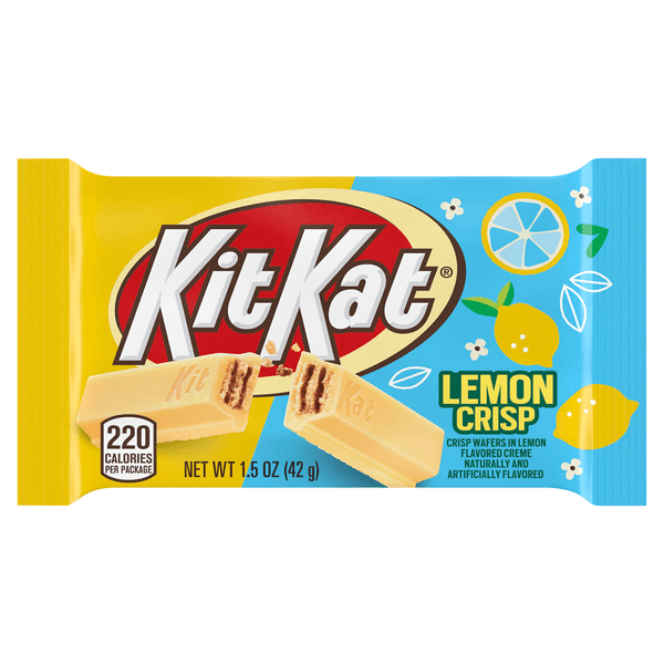 Kit Kat Lemon Crisp Flavored Creme Wafer Easter Candy