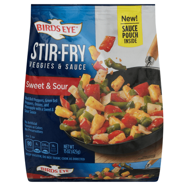 Birds Eye Stir-Fry Veggies & Sauce, Sweet & Sour