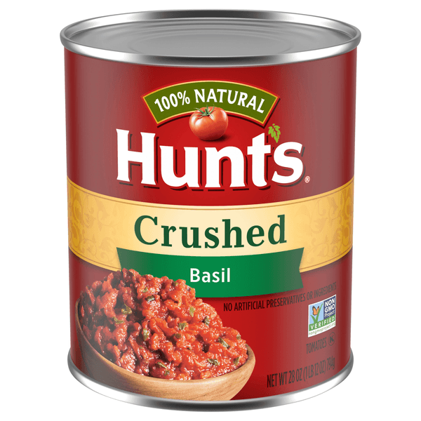 Hunt'S Crushed Tomatoes With Basil