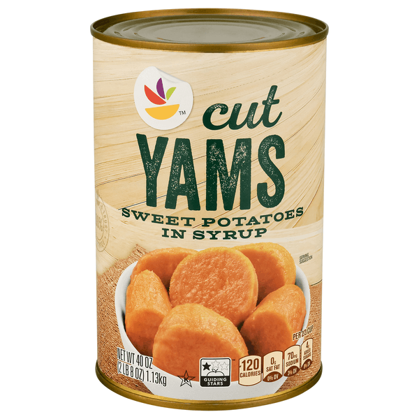 Stop & Shop Yams Cut (Sweet Potatoes In Syrup