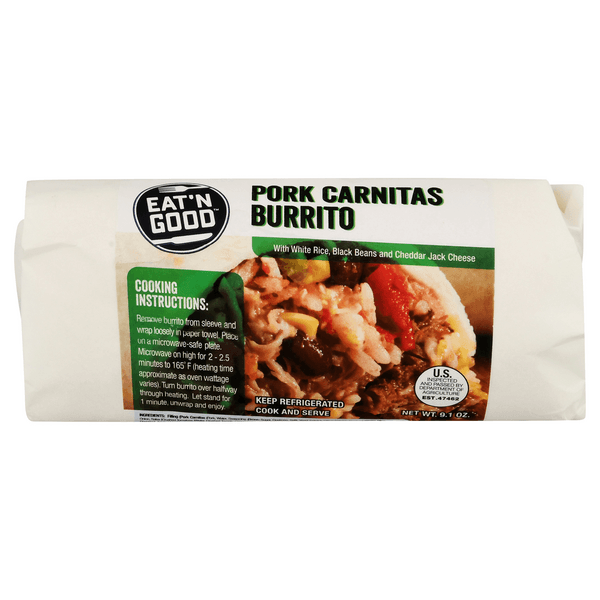Eat 'N Good Burrito Pork Carnitas
