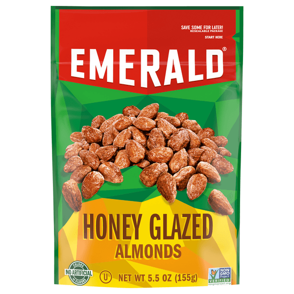 Emerald Almonds Honey Glazed