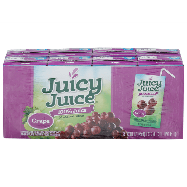 Juicy Juice 100% Juice Grape No Added Sugar