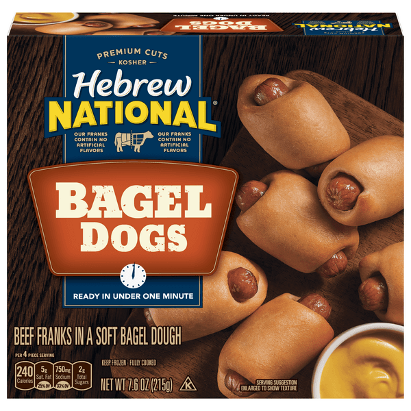 Hebrew National Kosher Beef Bagel Dogs