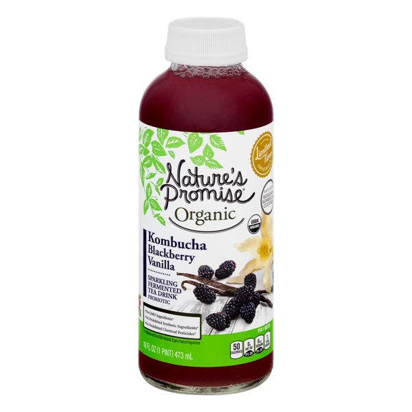 Nature'S Promise Organic Kombucha Blackberry Vanilla