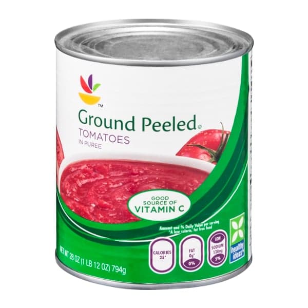 Stop & Shop Tomatoes Ground Peeled In Puree