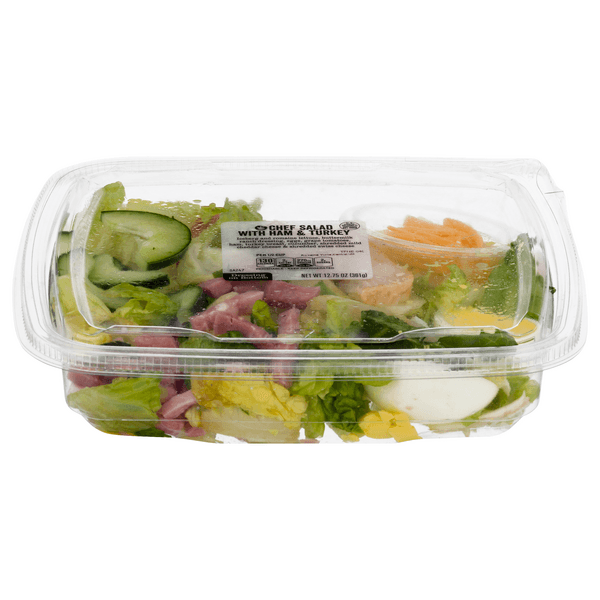 Stop & Shop Chef Salad With Ham & Turkey