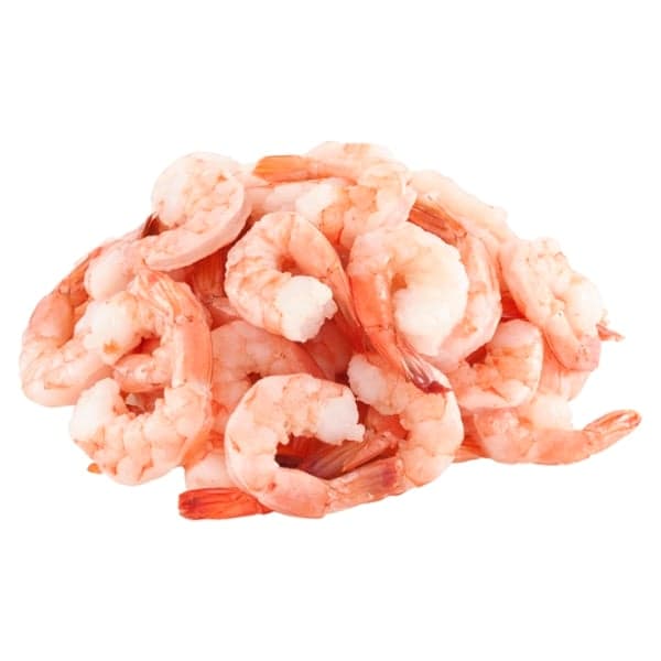 Cooked Tail-On Small Shrimp 51- Per Lb Fresh