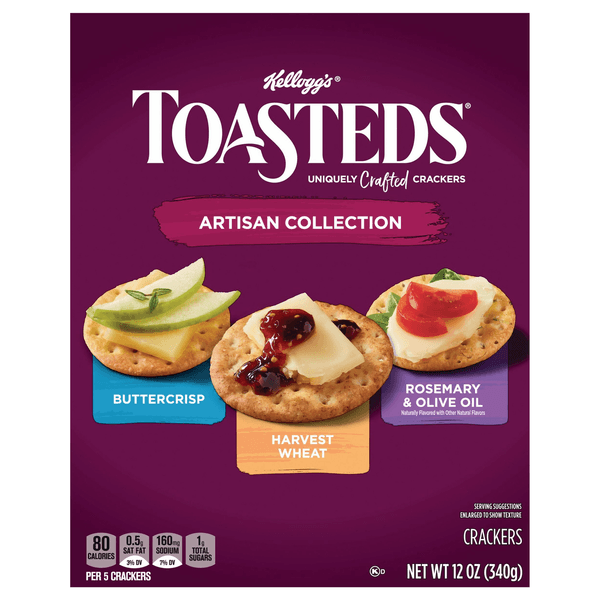 Is it Mustard Free? Kellogg's Toasteds Crackers, Toasted Crackers, Party Snacks, Variety Pack