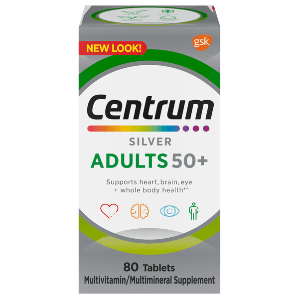 Centrum Silver Adults 50+ Multivitamin/Multimineral Supplement
