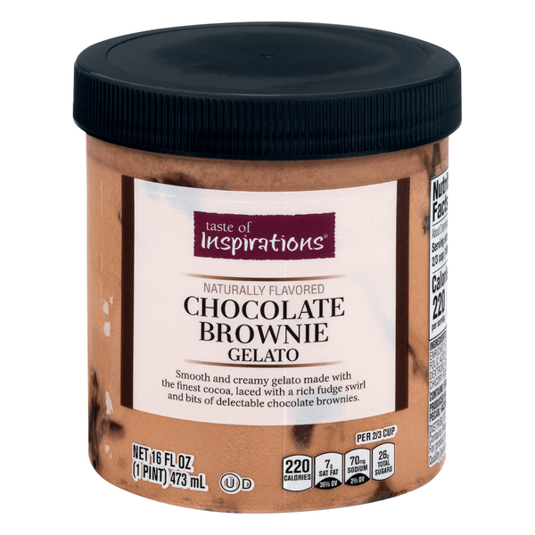 Taste Of Inspirations Gelato Chocolate Brownie