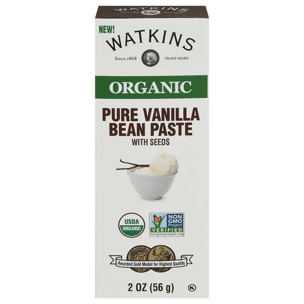 Watkins Organic Pure Vanilla Bean Paste With Seeds
