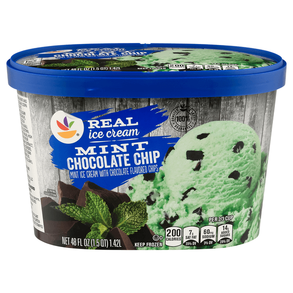 Stop & Shop Real Ice Cream Mint Chocolate Chip