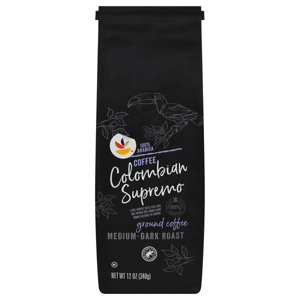 Stop & Shop Colombian Supremo Medium-Dark Roast Ground Coffee