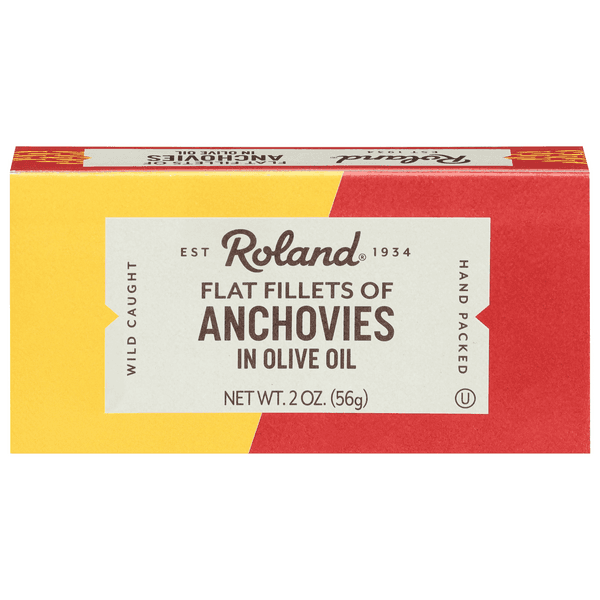 Roland Flat Fillets Of Anchovies