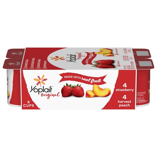 Is it High Fructose Corn Syrup Free? Yoplait Original Strawberry & Harvest Peach Yogurt