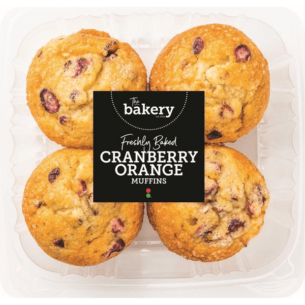 Stop & Shop The Bakery Freshly Baked Cranberry Orange Muffins