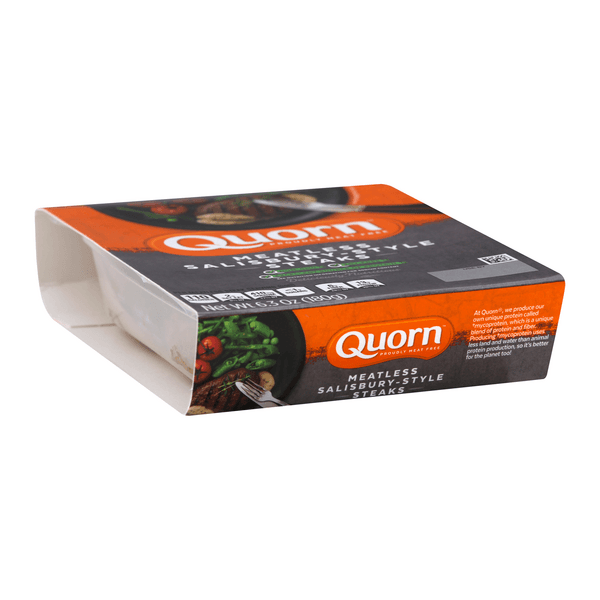 Quorn Meatless Salisbury Style Steaks Soy Free