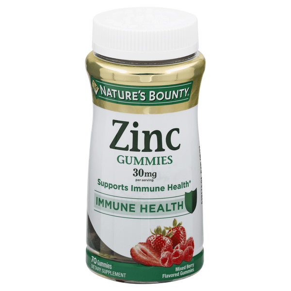 Nature'S Bounty Zinc Gummies Mixed Berry