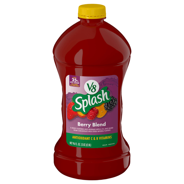 V8 Splash Juice Beverage Berry Blend