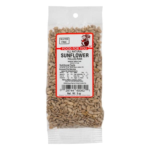 Food For You Hulled Raw Sunflower Seeds