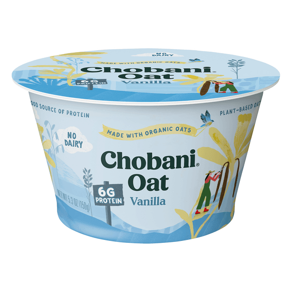 Chobani Oat Vanilla Plant-Based Lactose-Free