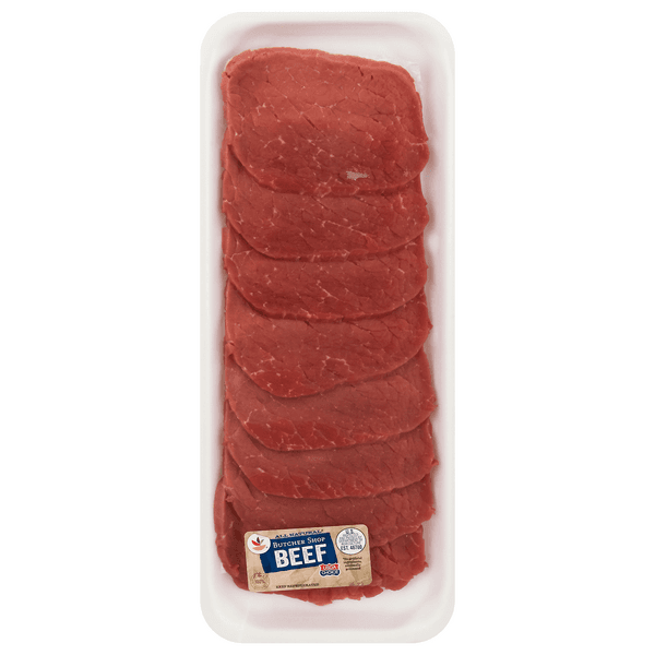 Our Brand Thin Cut Beef Round Steaks Value Pack - Fresh