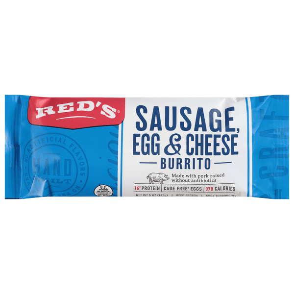 Red'S Sausage Egg & Cheese Burrito