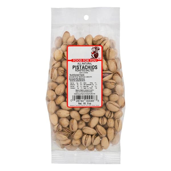 Food For You Roasted & Salted Pistachios