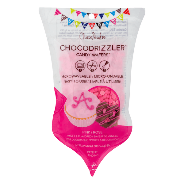 Chocomaker Chocodrizzler Candy Wafers Pink