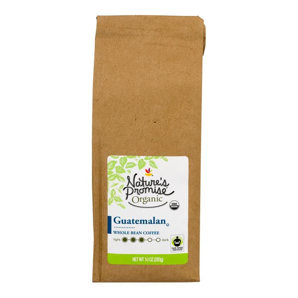 Nature'S Promise Organic Guatemalan Medium Roast Whole Bean Coffee