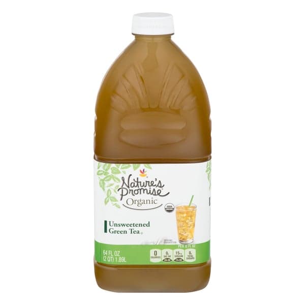 Nature'S Promise Organic Unsweetened Green Iced Tea