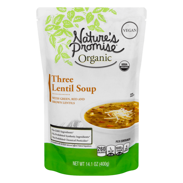 Nature'S Promise Organic Three Lentil Soup