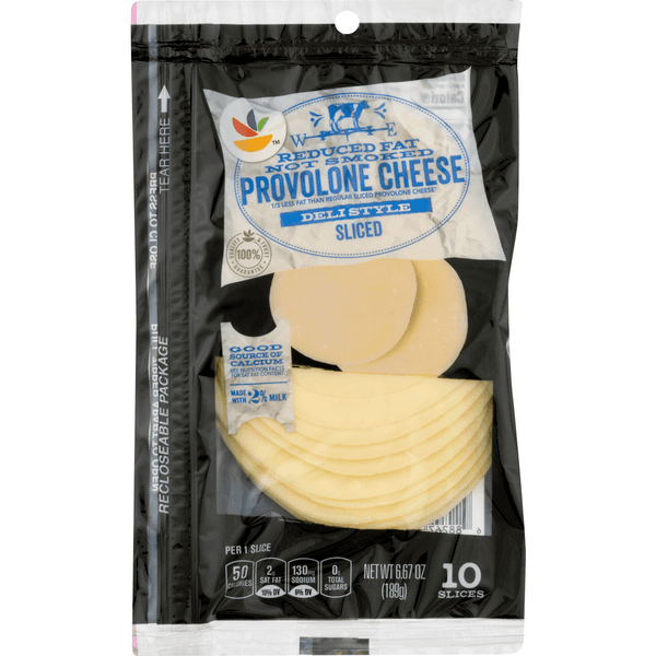 Stop & Shop Reduced Fat Sliced Provolone Cheese