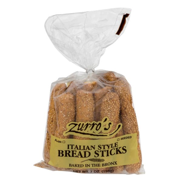 Zurro'S Bread Sticks Italian Style Seeded