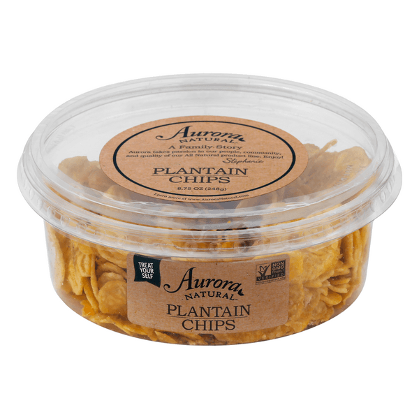 Aurora Natural Plantain Chips Lightly Salted