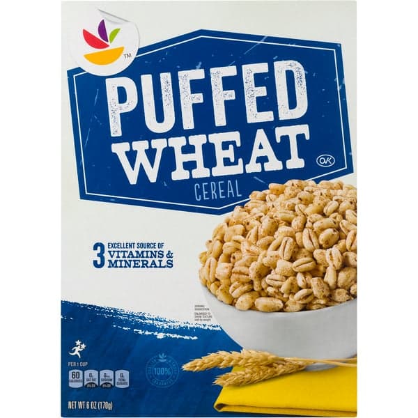 Stop & Shop Puffed Wheat Cereal No Sugar Added