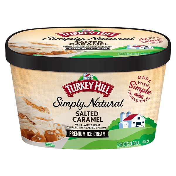 Turkey Hill Simply Natural Premium Ice Cream Salted Caramel