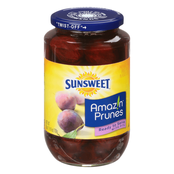 Sunsweet California Prunes With Pits Ready To Serve